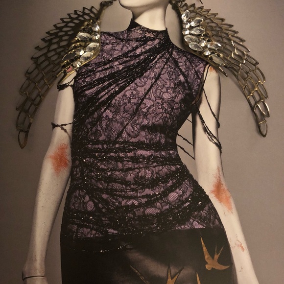 Earrings jeweled wings - Picture 4 of 4